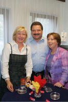 Monika Kaufmann, VizeBM Fritz Kaufmann, Fr. Briza (BK ViP Betreuung)