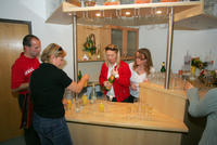 Hr. A. Zankl (Sitting Bulls), Fr. Filippovits (ViP Buffet), ??, Fr. Lachnit (ViP Buffet)