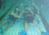 2012.12.12. / Dukes under water - Tauchtraining mit Fundiver im Happyland